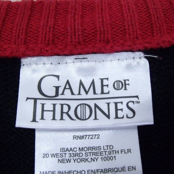 Game of Thrones Joy To The Realm Sweater L - Picture 3 of 5
